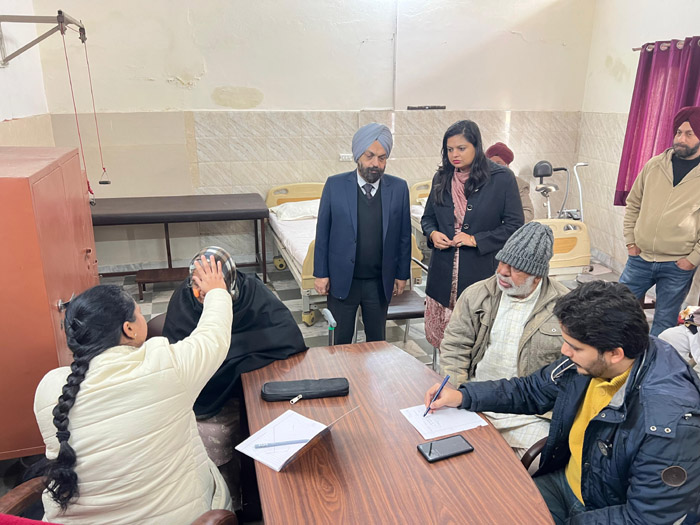 Visit of Sai Virdh Ashram by Member Secretary of Punjab Legal Services Authority